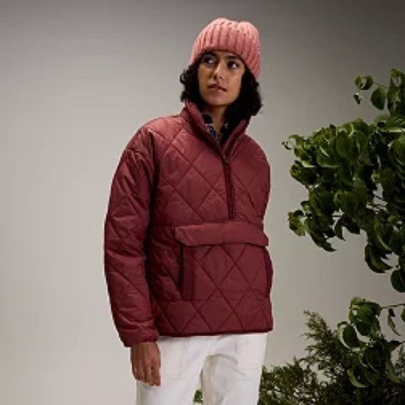 Women’s Quilted Burgundy Jacket - Picture 1 of 8